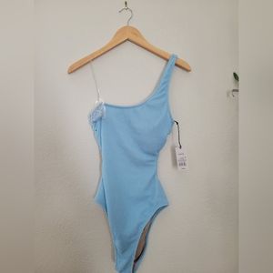 Shade & Shore one-piece w/cut-out back